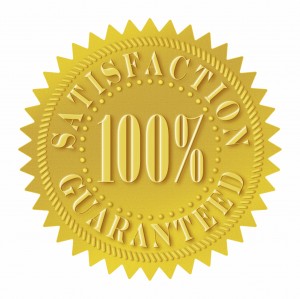 100% Satisfaction Gurantee 